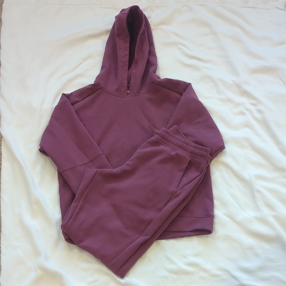 Sweat Suit DSG Hoodie and Joggers Girls XL Maroon
